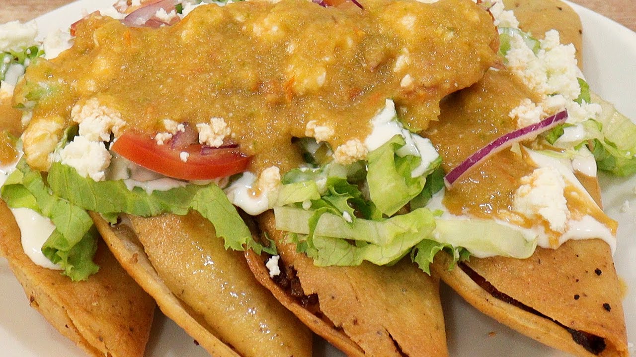 Quesadillas de carne molida YouTube