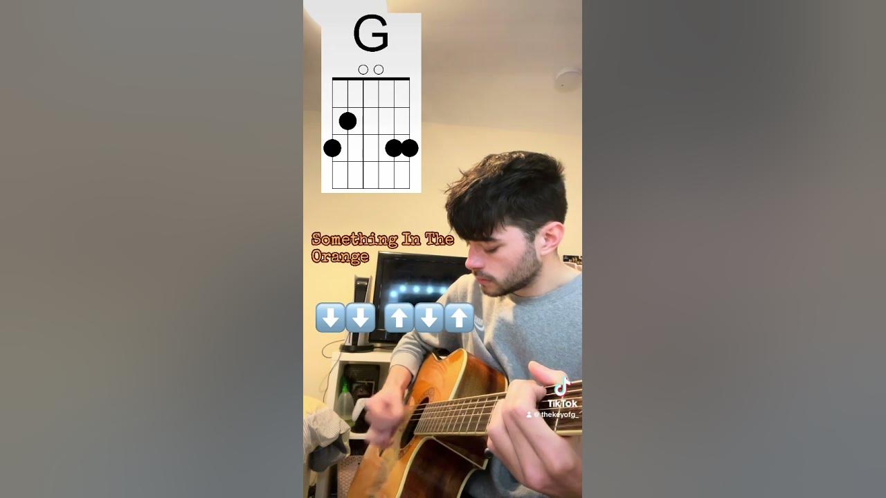How to play something in the orange by zach Bryan! #guitar #guitarlesson #guitartutorial #guitarra