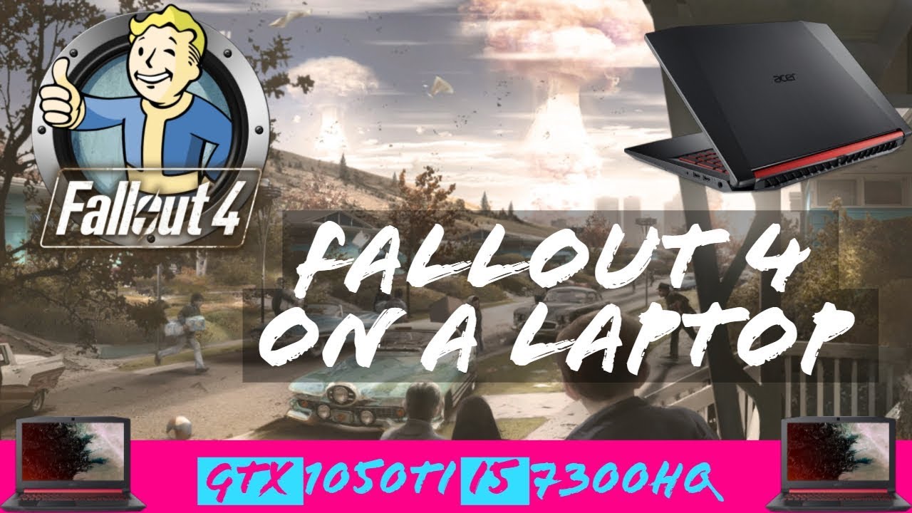 Fallout 4 - GTX 1050ti & i5 7300hq Quick FPS Teat - Ultra Settings
