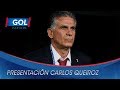 Presentación de Carlos Queiroz como nuevo técnico de la Selección Colombia