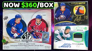 IT KEEPS GETTING CRAZIER! - 2025-26 SP Authentic Hockey Hobby Box Break x2