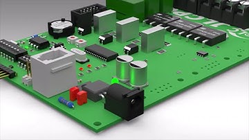 PCB assemble rendering video for the JLCPCB Company