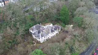 Polvellan Manor from above