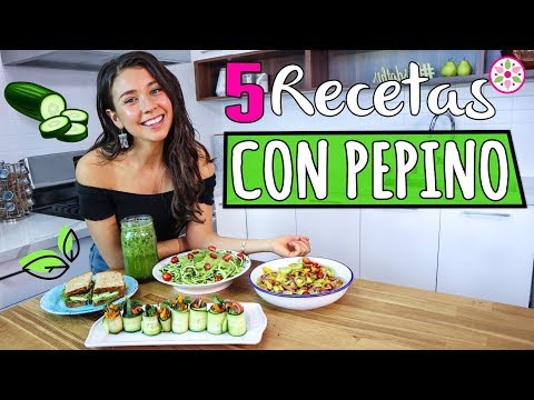 Video: Platos Refrescantes De Pepino