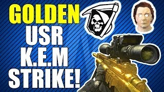 COD Ghosts: Golden USR Quickscoping KEM Strike on Fog!