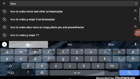 How to make Low Voice on Mega Photo And KineMaster
