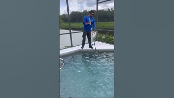 Pool cleaning step by step - pool maintenance 🧽✅🧑🏻‍🔧 Dunota Pools, Central Florida