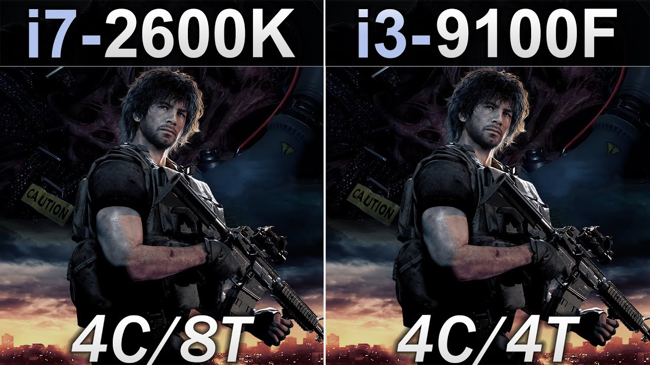I7 2600k 4 5ghz Vs I3 9100f Updated Benchmarks Youtube
