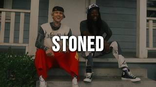 Machine Gun Kelly, Wiz Khalifa「stoned」[Clean - Lyrics]