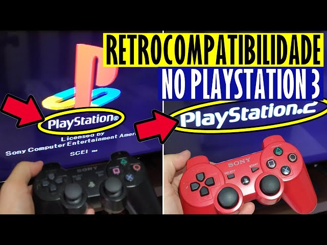 JOGOS DE PS1 e PS2 FUNCIONAM NO PS3? (nesse modelo SIM e é