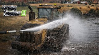 Fs 18 Washing Tractors ! Fs18 Multiplayer : Cultivation &amp; Sow' Wheat Fs18 Gameplay | Timelapse #fs18