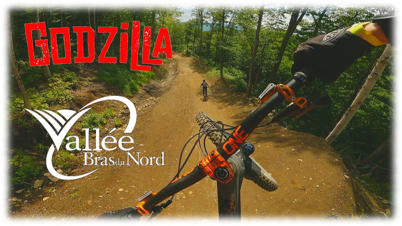 On suit un fou en hardtail dans la Godzilla top to bottom!