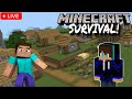 🔴Live • Minecraft: Day 5 Survival #live #shorts #minecraft