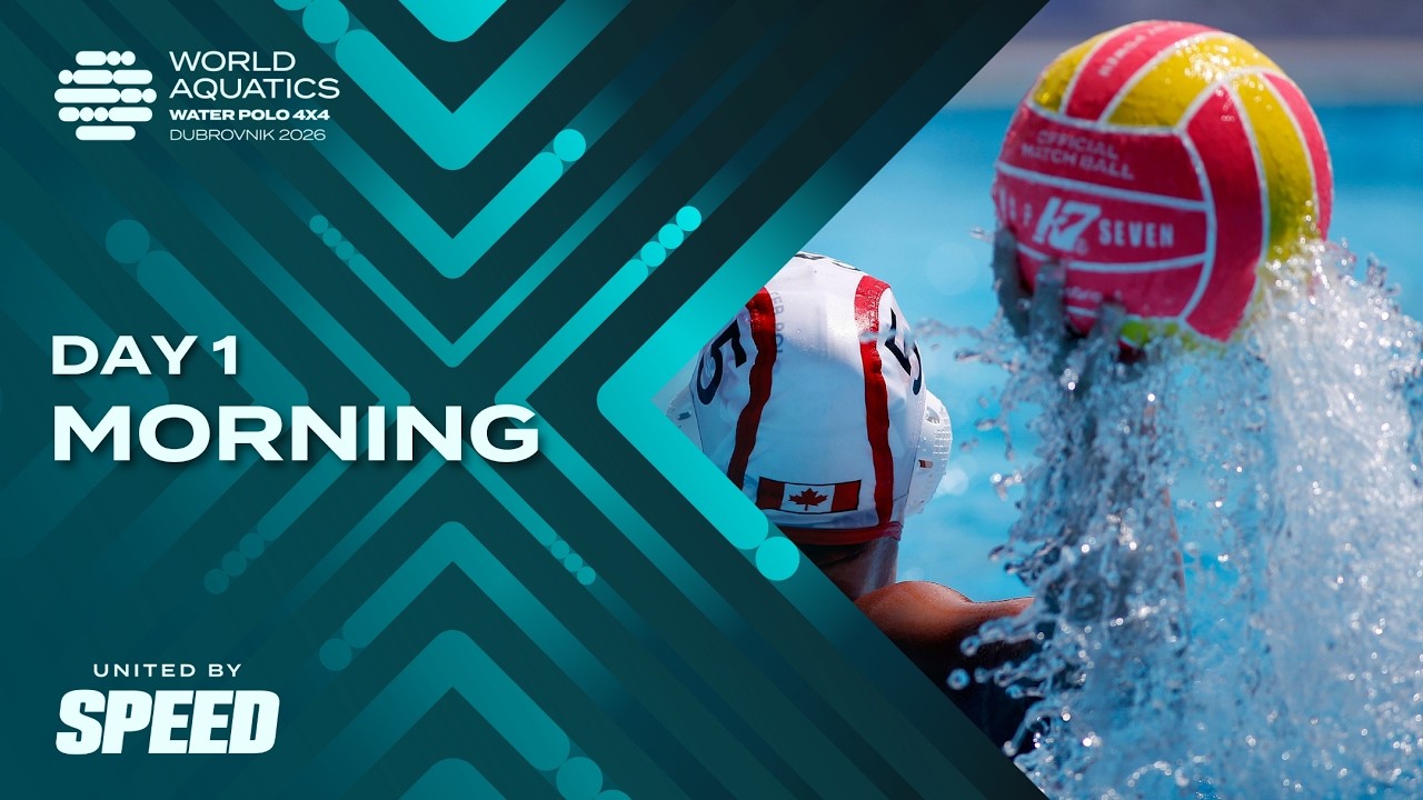 Morning | Day 1 | Men's & Women's League | World Aquatics Water Polo 4x4 Open Championships 2026