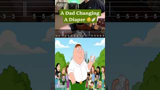 A Dad Changing A Diaper - Family Guy (Bass Guitar Cover With TABS) Song: Holding Out For A Hero Kyle Collins