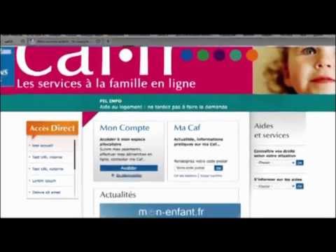 Le nouveau site de la Caf