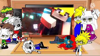 Undertale react to Wither Skeleton rap 