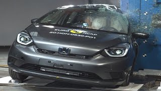 New Honda Jazz Crash Test Euro Ncap Youtube