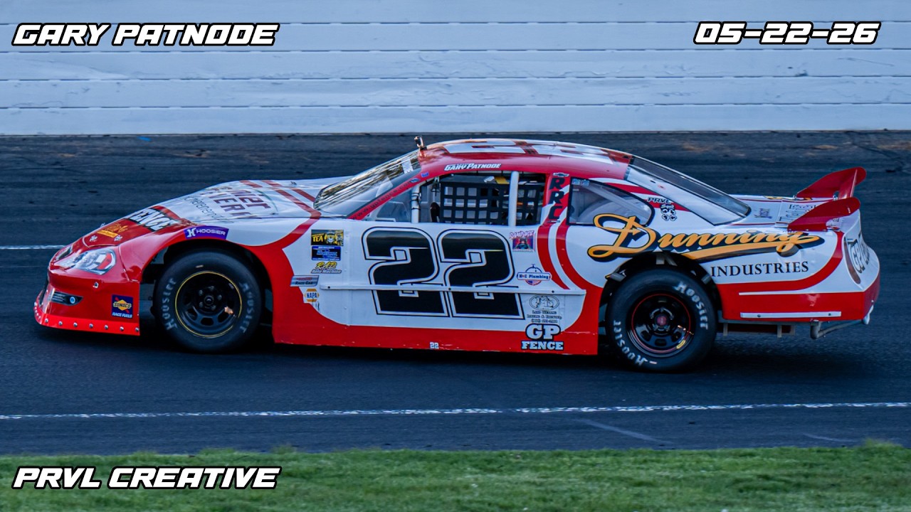 Gary Patnode Gary Patnode | #22 Limited Late Model (STAFFORD // IN-CAR // 05-22-26 ...