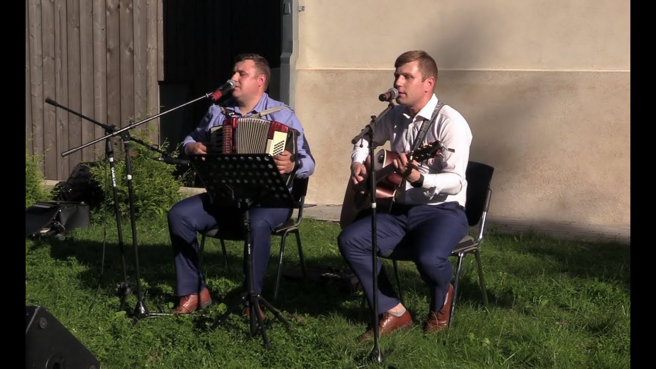 Akordeono muzikos vakaras Kurnėnuose 2022 08 04 Alytaus rajonas. Akordeonininkai