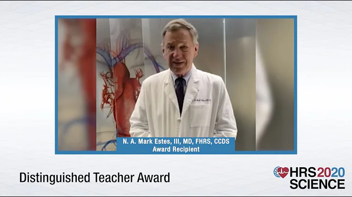 HRS 2020 Distinguished Teacher Award: N. A. Mark E...