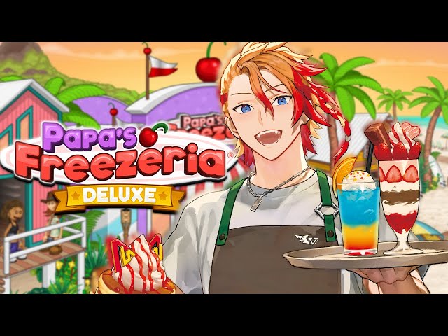 【Papa's Freezeria Deluxe】Sorry our ice-cream machine is broken.のサムネイル