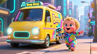 Beep Beep Van Helpers | Fun Toddler Nursery Rhymes for Kids | Learn Vehicles &amp; Helping