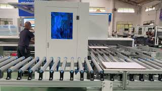 CNC drilling machine HK612A   return table A and B #cncdrillingmachine #cncmachine #furnituremaking