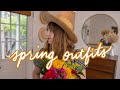 SPRING OUTFITS USING ONLY 5 ITEMS + accessories!