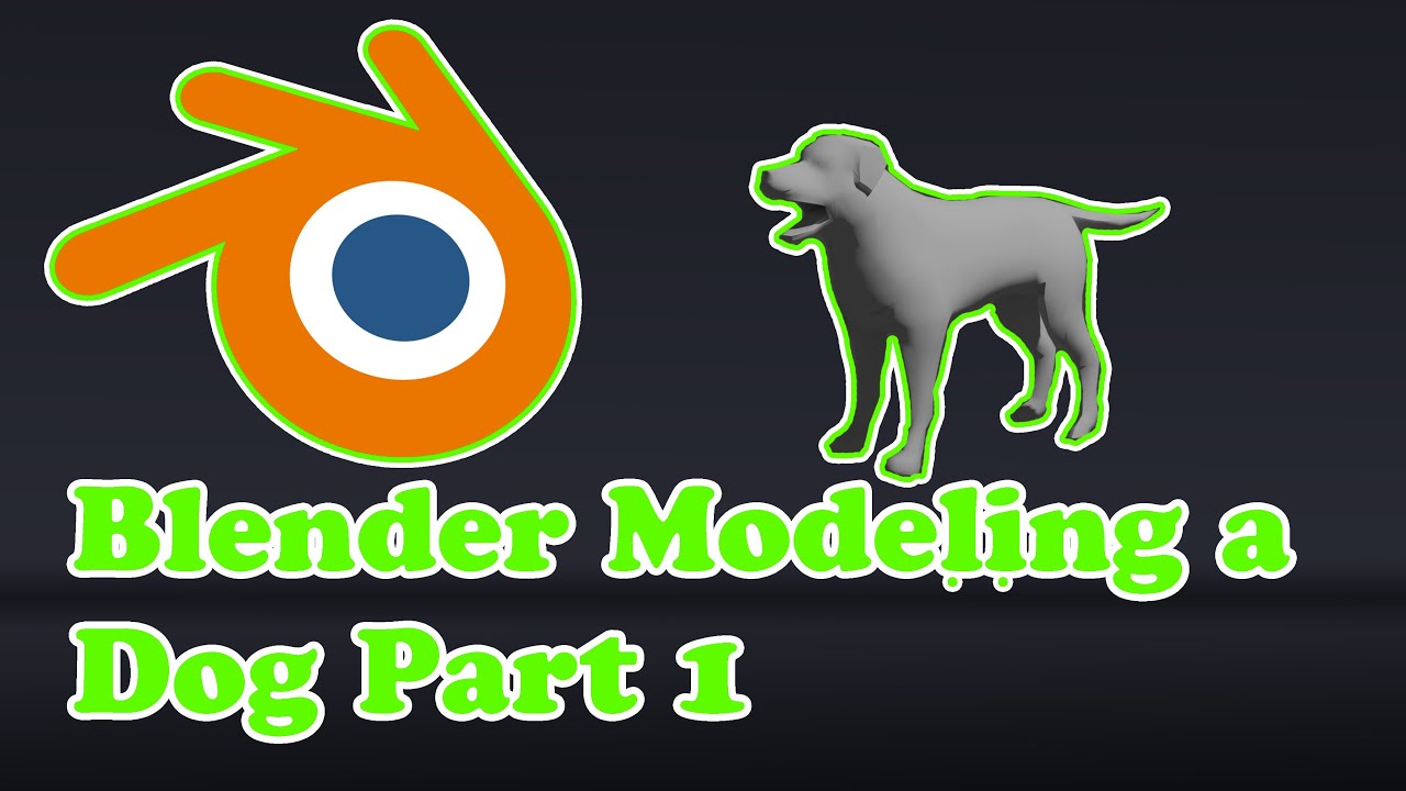 Modeling a Dogs Body | 3D Modeling Series Part 1 - YouTube