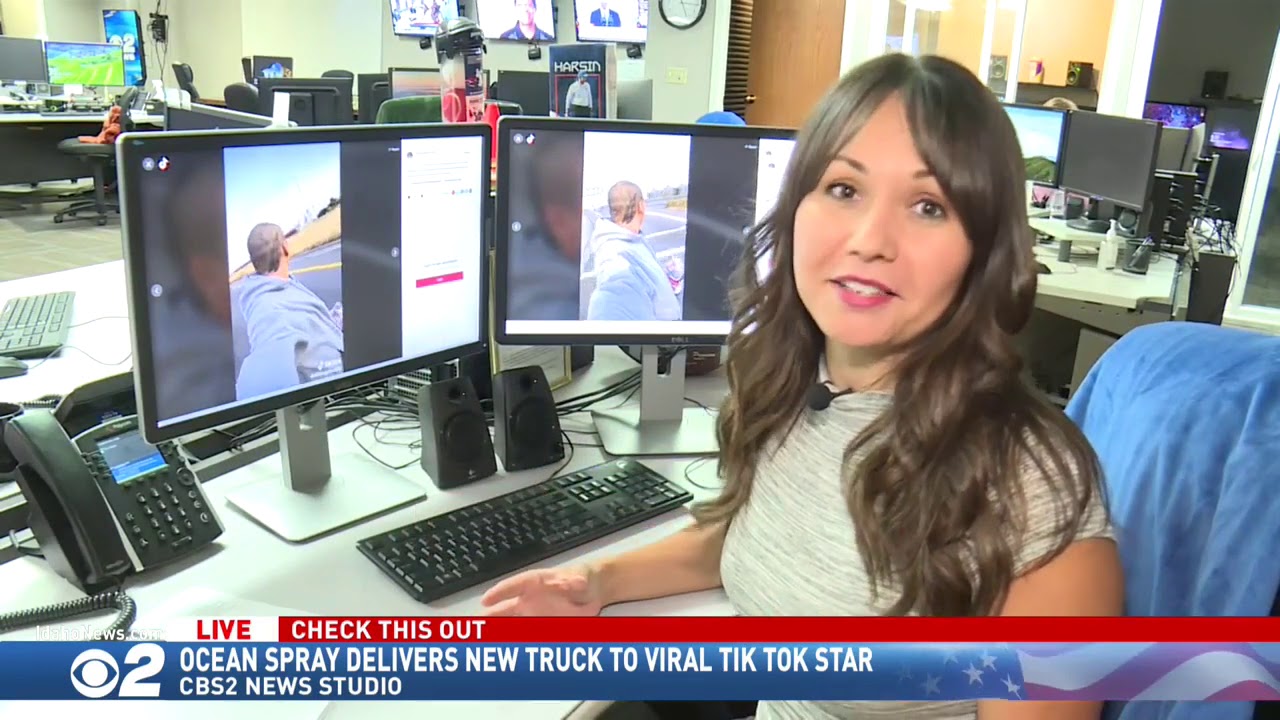 Man in viral 'Dreams' video gifted new truck from Ocean Spray