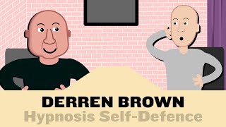 Joe Rogan and Derren Brown. 'Hypnosis Self-Defence' . The Joe Rogan Experience. Animated.