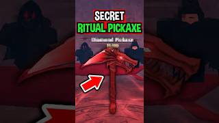 SECRET RITUAL PICKAXE in The Forge Roblox