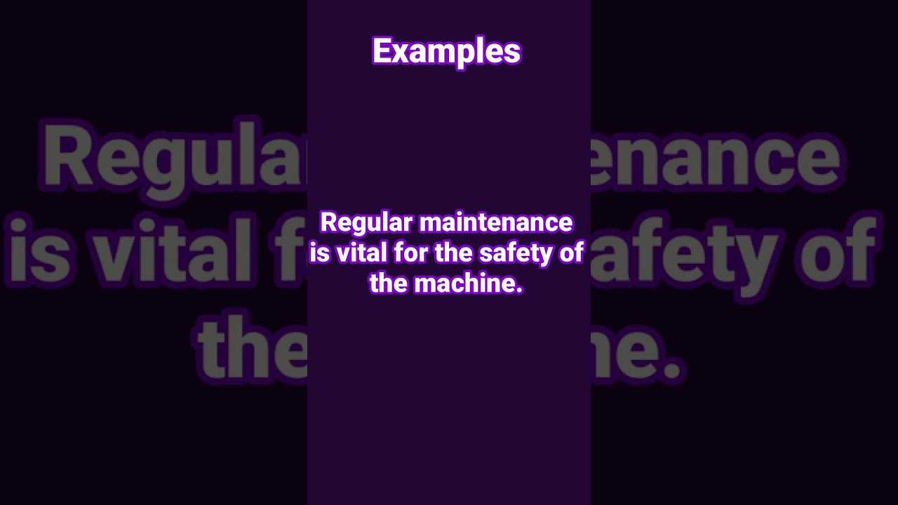 Word of the Day: maintenance - Enhance Your Vocabulary!
