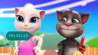 Talking Angela - Summer Fun at the Beach with Talking Tom (Shorts Combo)