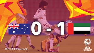 AUSTRALIA vs UAE: AFC U23 Championship 2016 (Group Stage)