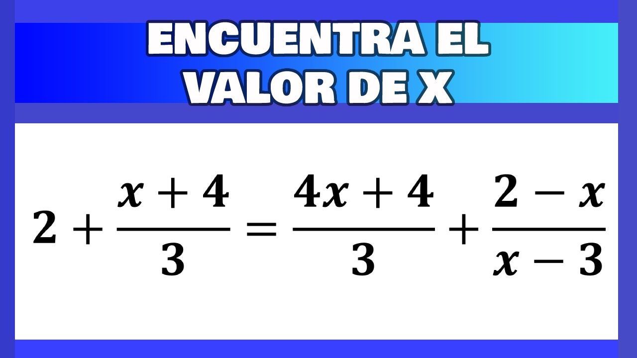 DESPEJE DE UNA VARIABLE EN UNA ECUACION LINEAL YouTube