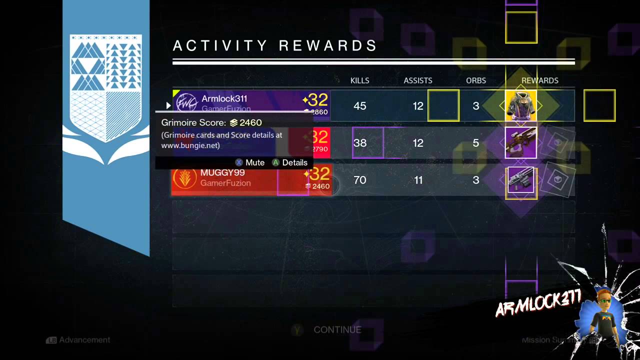 Nightfall x3 Loot 4/21/15 Archon Priest Venus Strike 