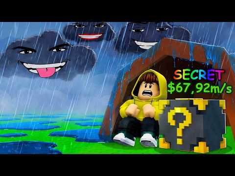 Escape Rain For Lucky Blocks in Roblox !