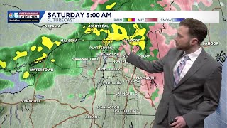 Snow leaves early Friday, mild weekend ahead (3-6-26)