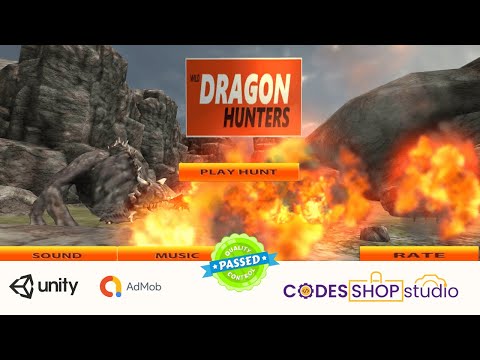 Wild dragon Hunters Unity 3D | 3D Game | Hunters | 100% tested