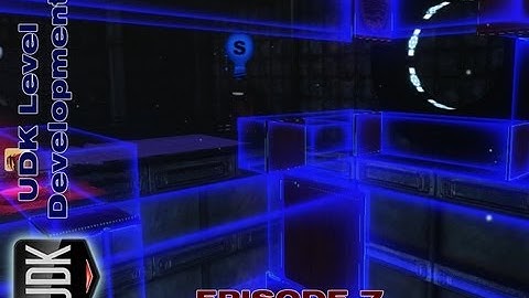 UDK Live Stream VII | Physics Gun Level Progress by Devin Sherry