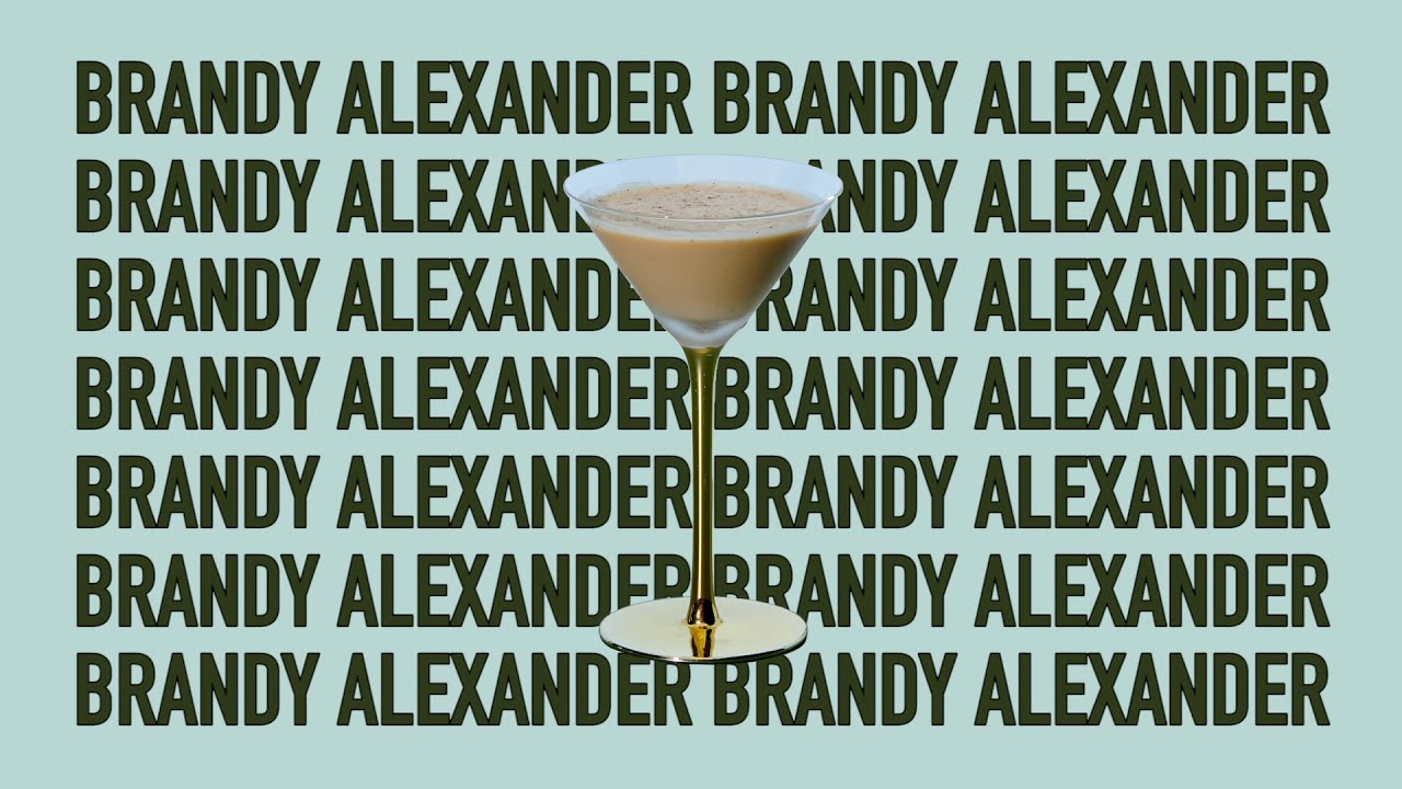 How to Make Brandy Alexander Cocktail (Easy Recipe) Best Brandy