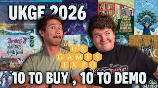 UKGE 2026: Top 10 Games to Try and Top 10 to Bring Home