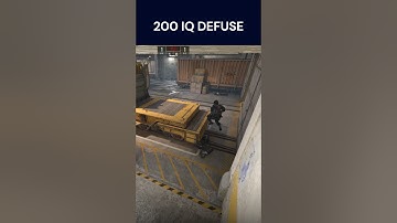 200 IQ Ninja Defuse | CS2