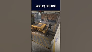 200 IQ Ninja Defuse | CS2