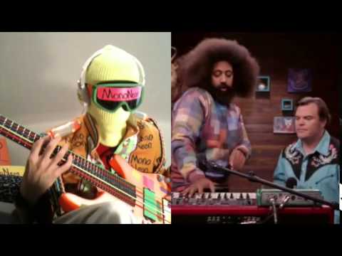 MonoNeon (microtonal bass) + Reggie Watts & Jack Black