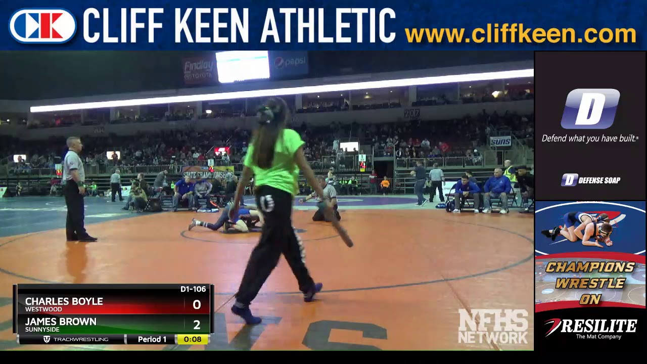 Charlie Brown Pin from trackwrestling YouTube