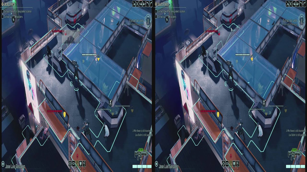 XCOM 2 VR method 1: ST1080 HMD TriDef 3D 60 FPS Zeiss Tracking view on ...