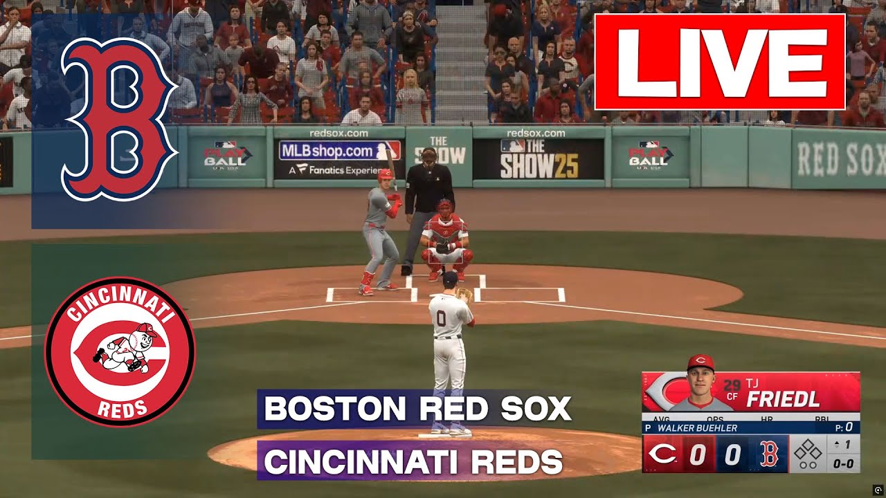 Boston Red Sox vs Cincinnati Reds - FULL GAME Live | June 30, 2025 MLB Season